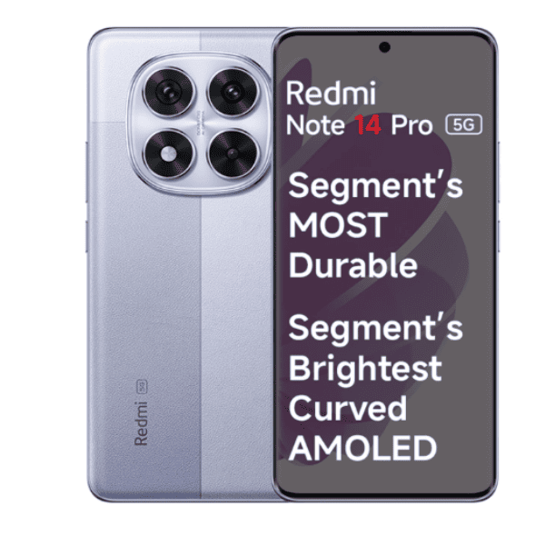 Redmi Note 14 Pro  5G  50 MP Triple Camera with Telephoto   Corning Gorilla Glass Victus 2   IP 68   SD 7s Gen 3