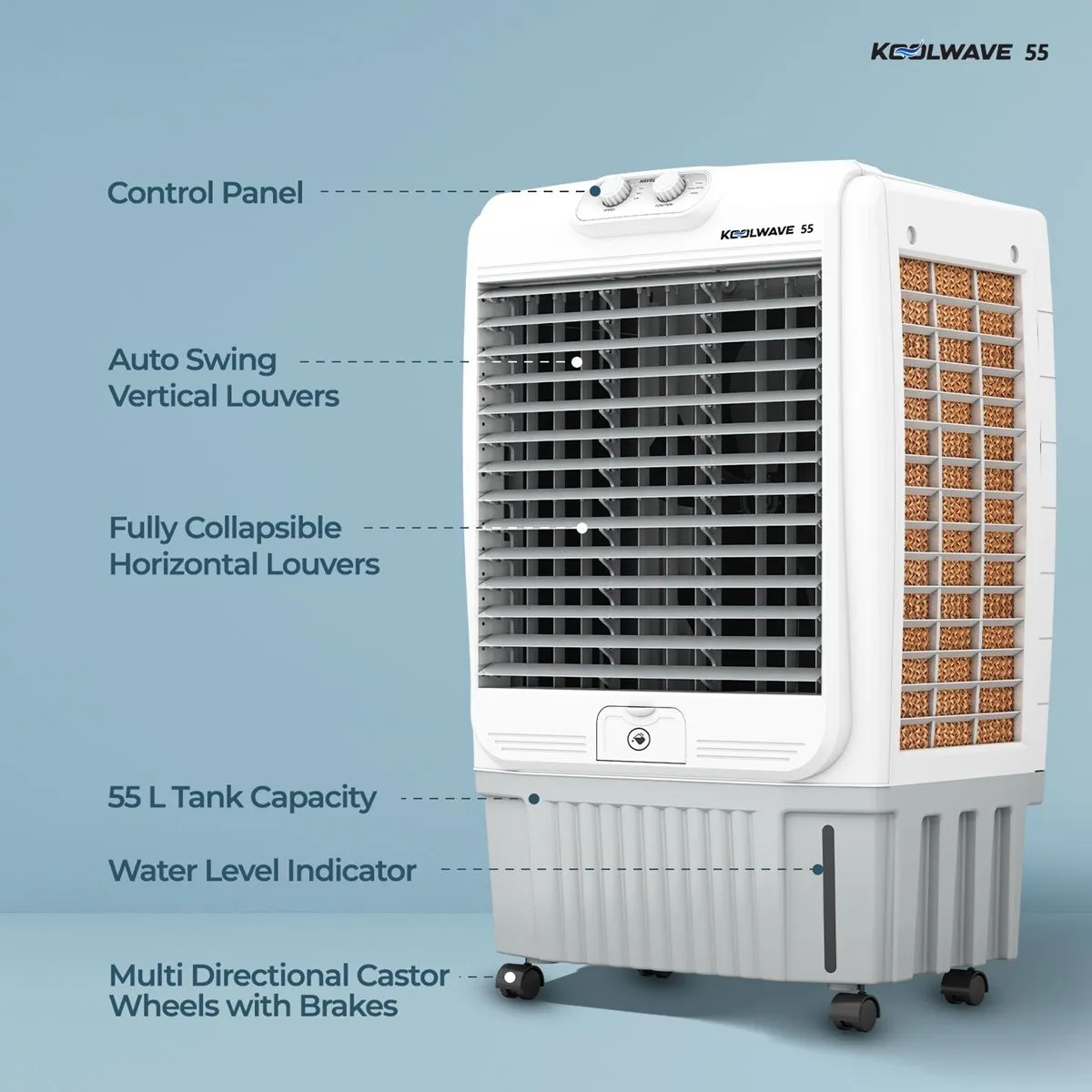 KoolWave 55 L Desert Air Cooler - Image 2