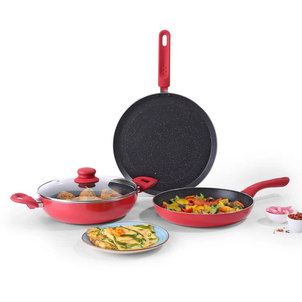 Milano Non-stick Cookware 4 Pc Set