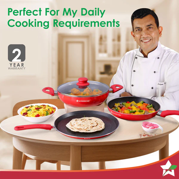 Milano Non-stick Cookware 4 Pc Set - Image 2