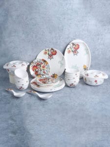 Venice Red Dinner Set of 31 Pcs