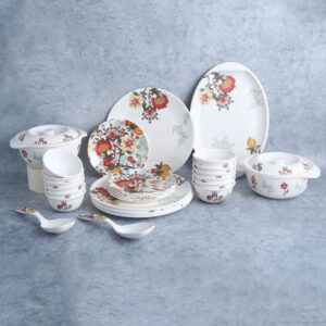 Venice Red Dinner Set of 31 Pcs