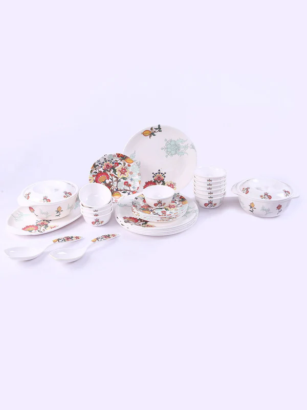Venice Red Dinner Set of 31 Pcs - Image 2