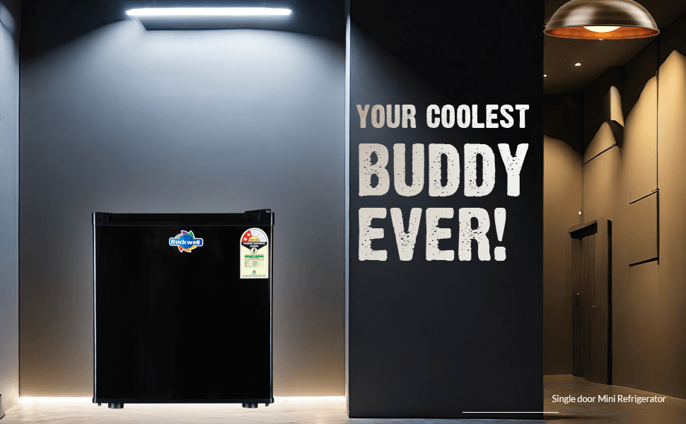 Rockwell 45L Mini Refrigerator – Compact, Energy-Efficient & Perfect for Small Spaces - Image 5