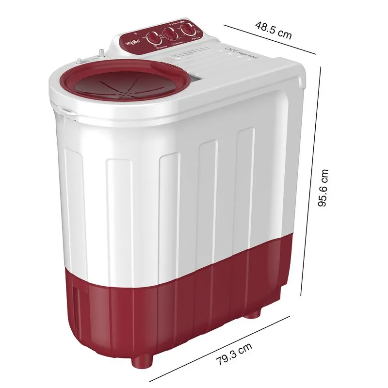 Whirlpool Ace Supreme Plus 7 Kg 5 Star Semi-Automatic Washing Machine with In-Built Collar Scrubber - Image 2