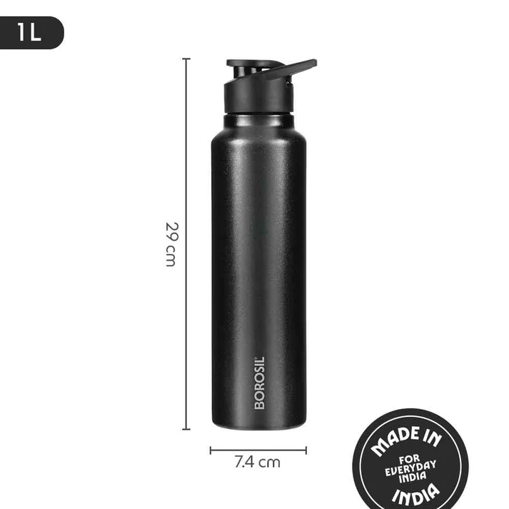 SipFresh Stainless Steel Single Wall Bottle - Image 3