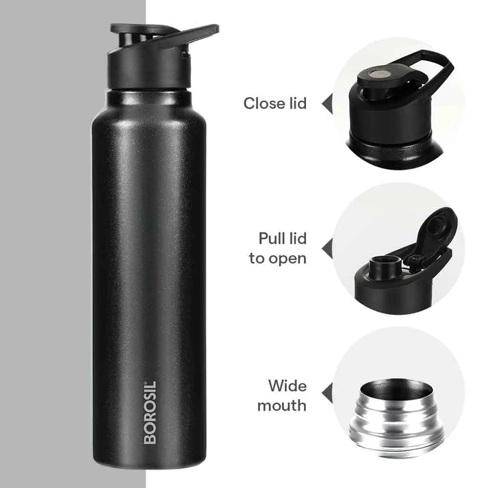 SipFresh Stainless Steel Single Wall Bottle - Image 6