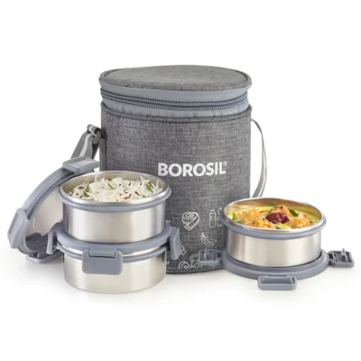 SLATE LUNCH BOX 280ML X 3