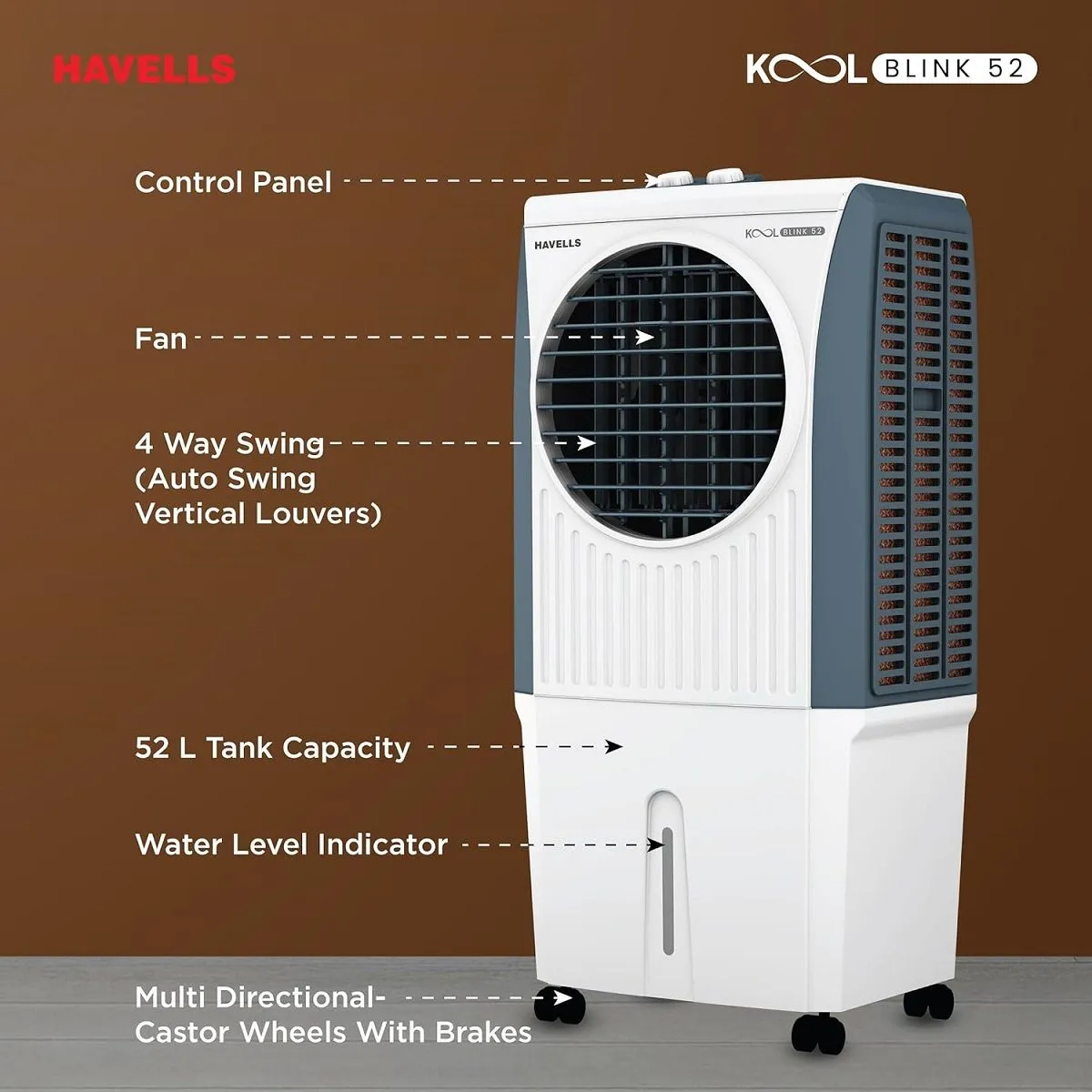 KoolBlink 52 L Personal Air Cooler - Image 2