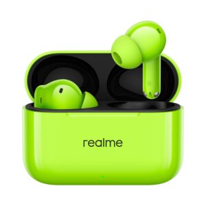 realme Buds T200 True Wireless Earbuds โ Neon Green