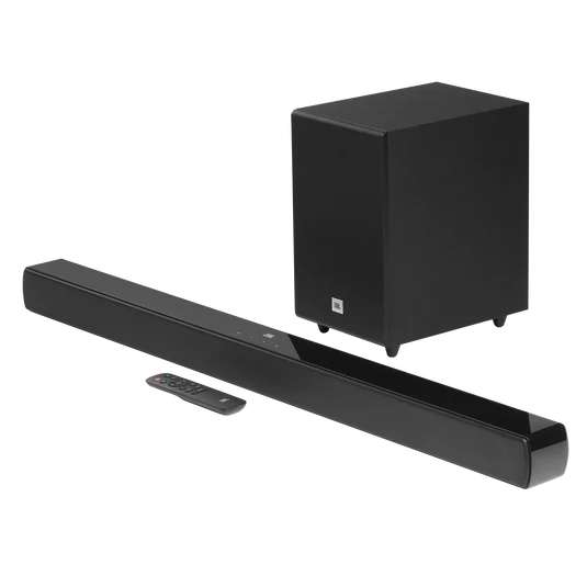 JBL Cinema SB140 2.1 Channel Soundbar with Wired Subwoofer, Dolby Digital & 110W Power