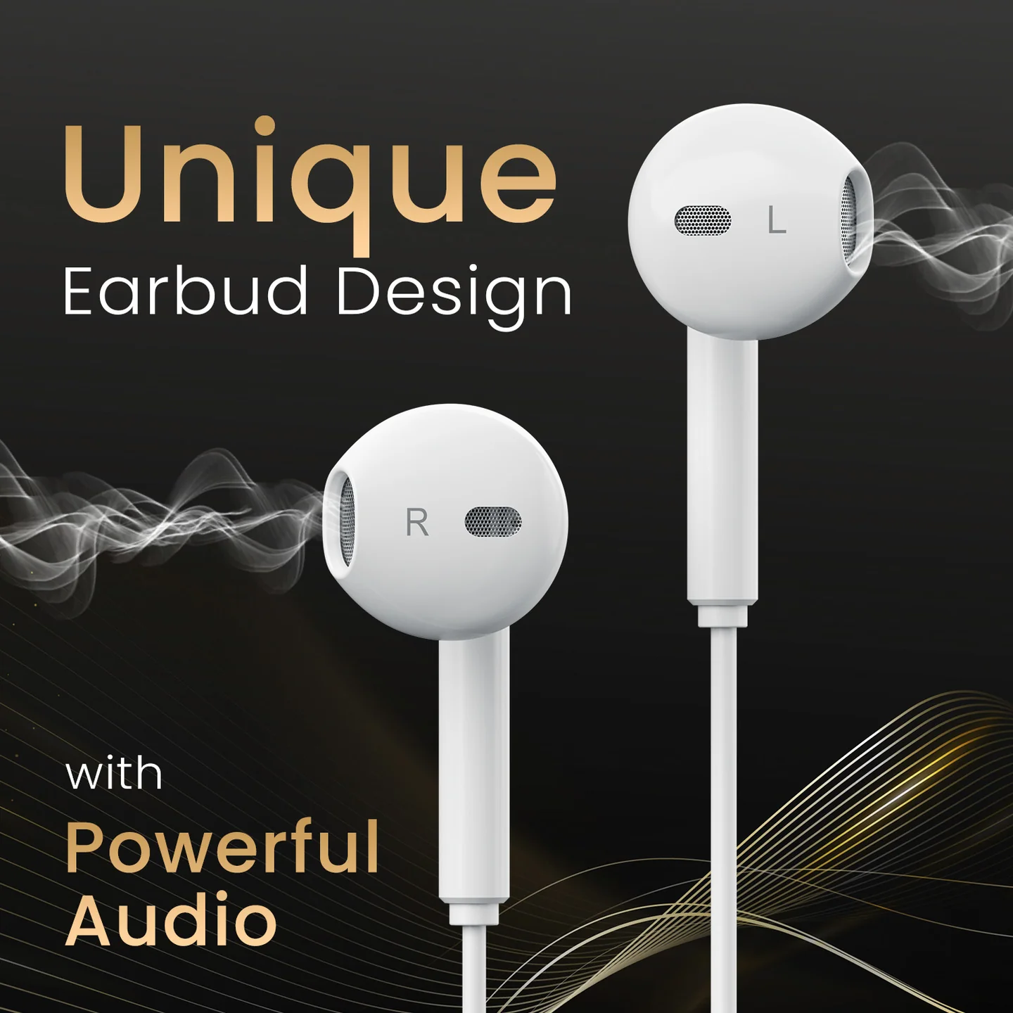 Portronics Conch Theta C Type-C Wired Earphones - Image 8