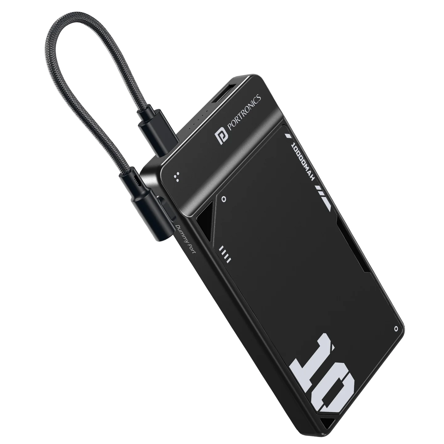 Portronics Luxcell UNO 10 10000mAh Slim Power Bank with 22.5W Fast Charging