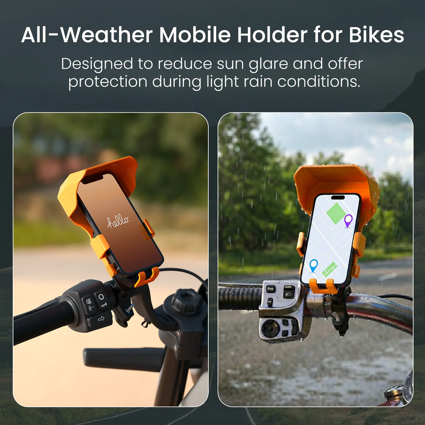 Portronics Mobike 4 Plus 360° Rotatable Bike Mobile Holder - Image 6