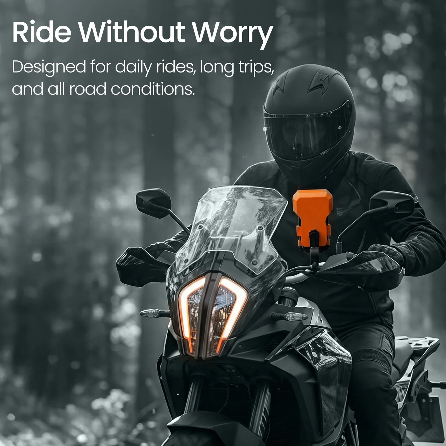 Portronics Mobike 4 Plus 360° Rotatable Bike Mobile Holder - Image 5