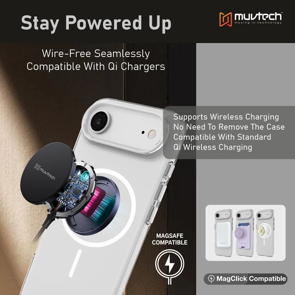 Muvtech Crystal Halo Case for iPhone 17 Pro Max - Image 2