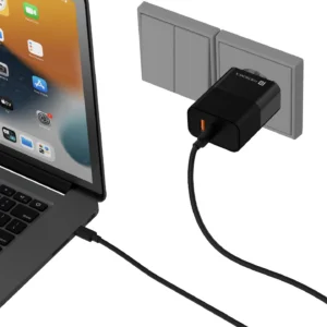 Portronics Adapto 65 Pro 65W GaN Dual-Port Fast Charger