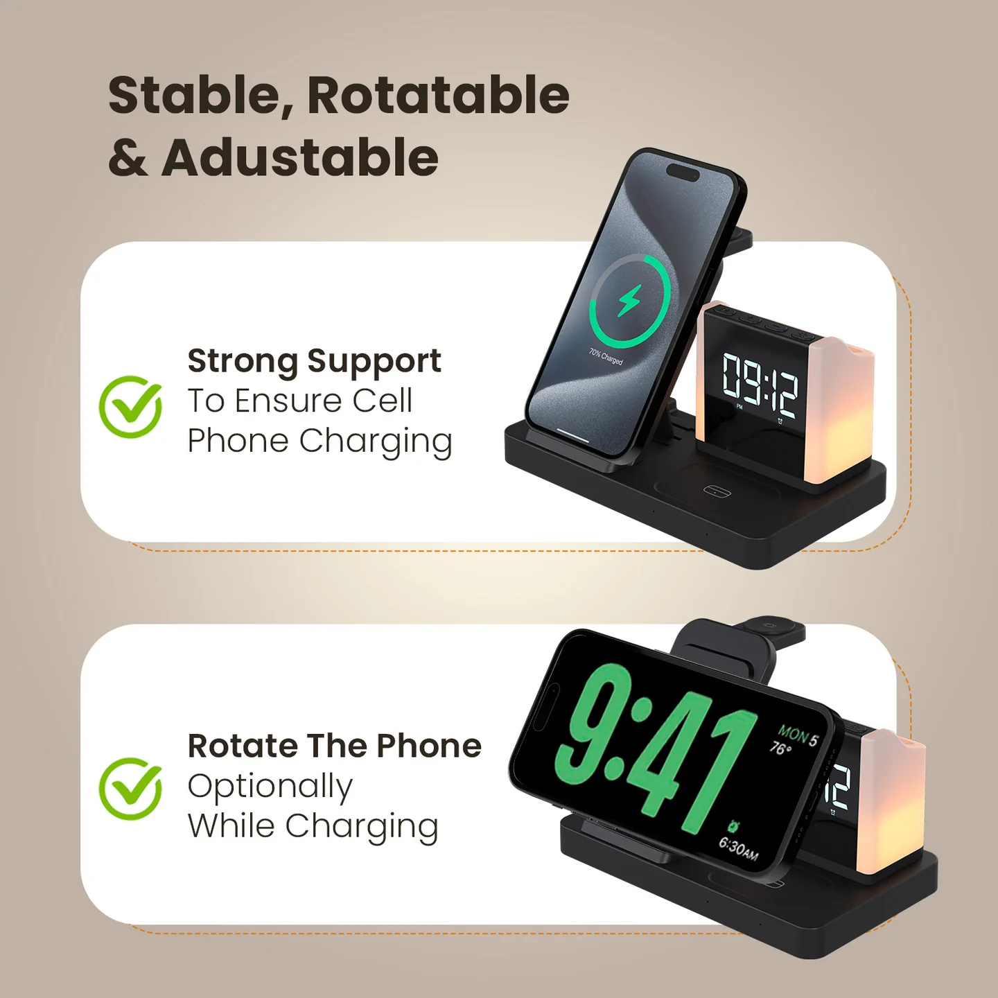 Portronics Hexacharge 6-in-1 Wireless Charging Station - Image 8