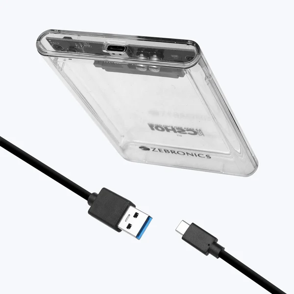 Zebronics CSH01 2.5-inch SATA SSD/HDD Enclosure - Image 2