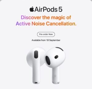 Pre-order AirPods 5