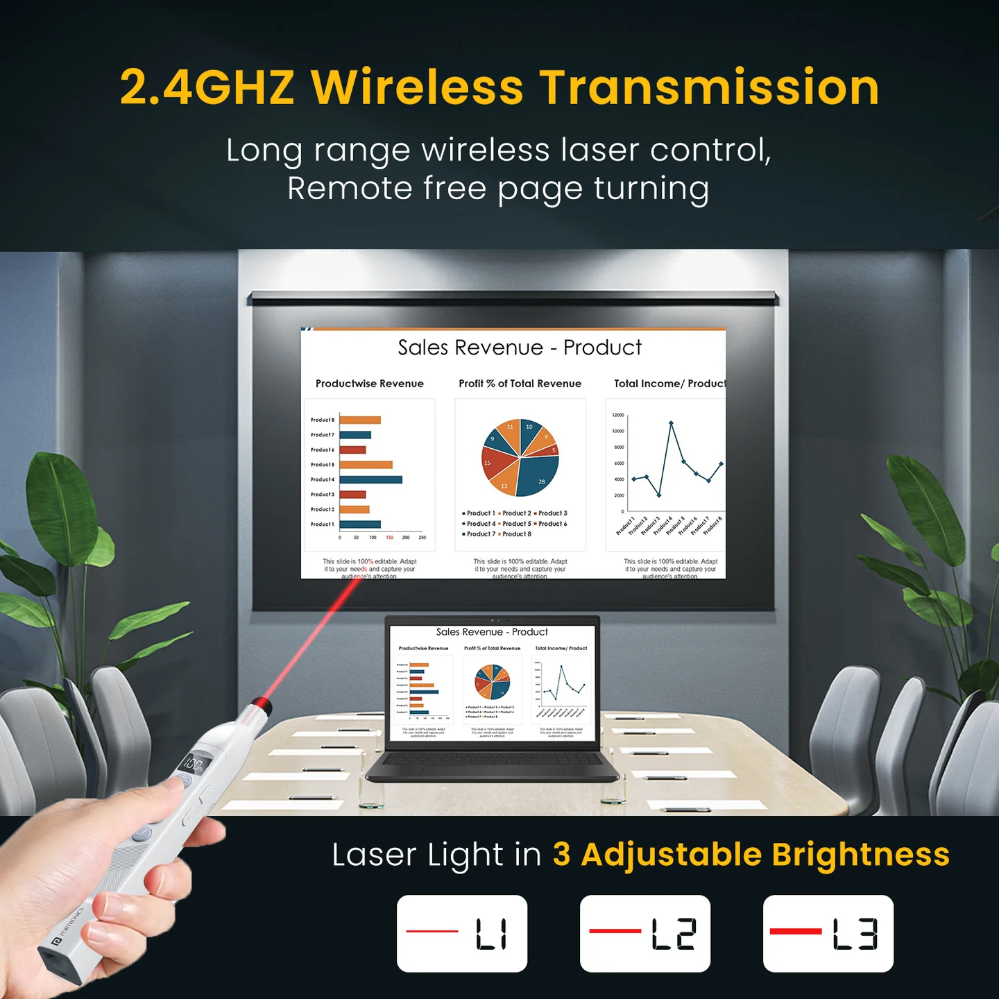 Portronics SlideMate 2 Wireless Presenter - Image 3