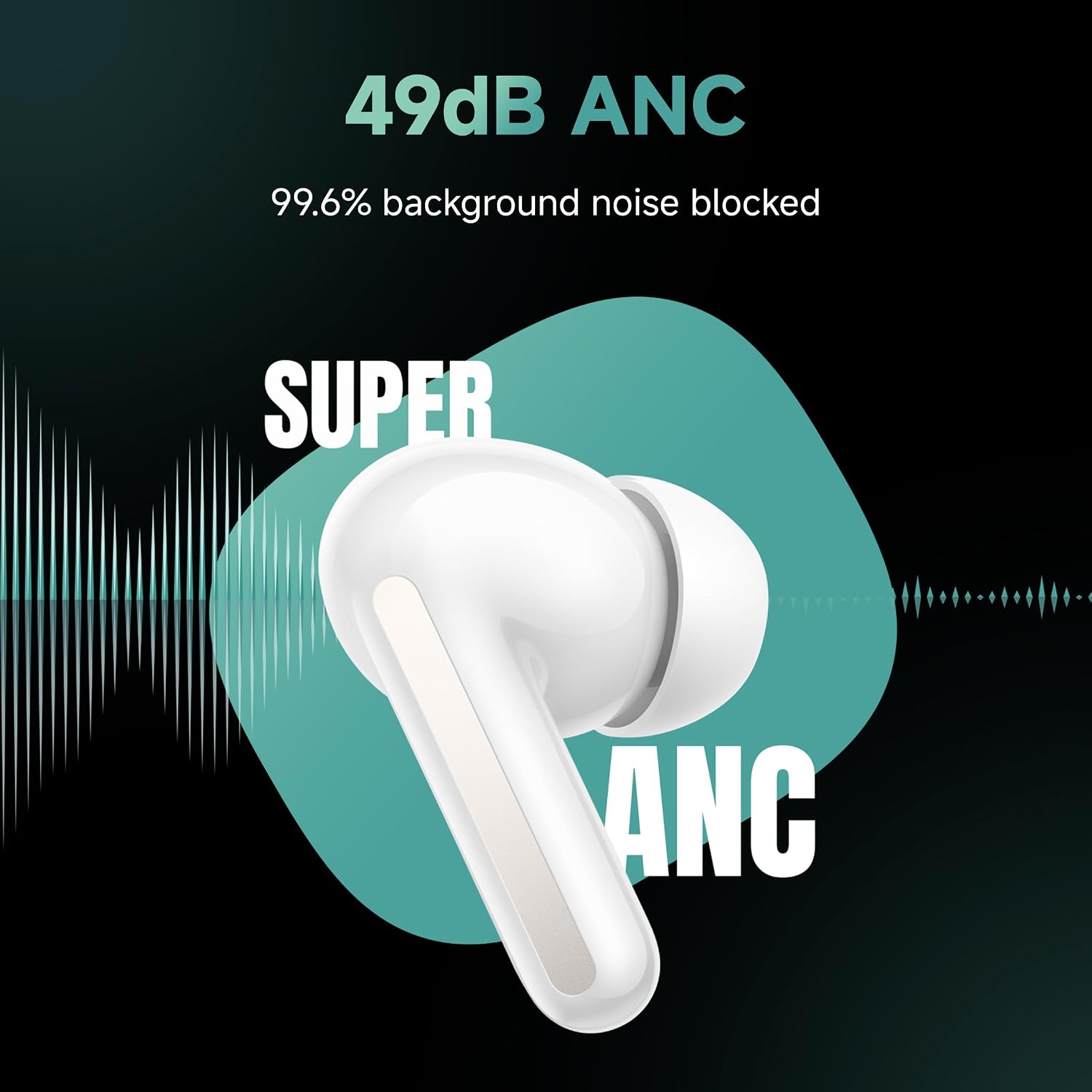 Redmi Buds 6 Dual Driver TWS Earbuds with 49dB ANC - Image 3
