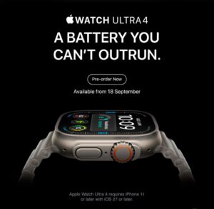 Pre-order Watch Ultra 4