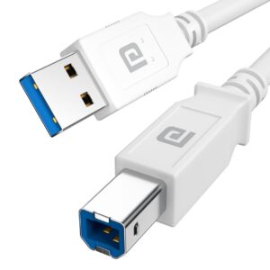 Portronics PrintLink 1.5 USB Printer Cable โ USB Type-A to Type-B, 1.5 Metres