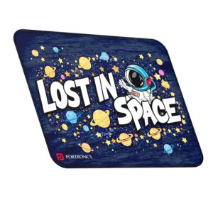 Portronics Comfipad Space Galaxy Theme Mouse Pad