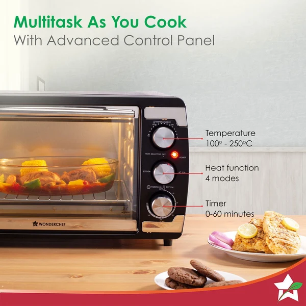Wonderchef 21 Litre Oven Toaster Griller (OTG) - Image 3