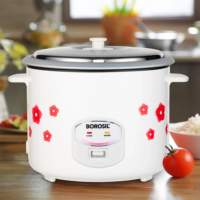 Borosil Pronto Dual Electric Rice Cooker 2.8L – 1000W