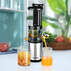 Borosil Juicewell Cold Press Slow Juicer – 100W