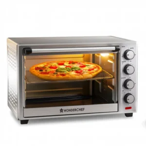 Wonderchef Oven Toaster Griller (OTG) 60 Litres, Stainless Steel with Rotisserie