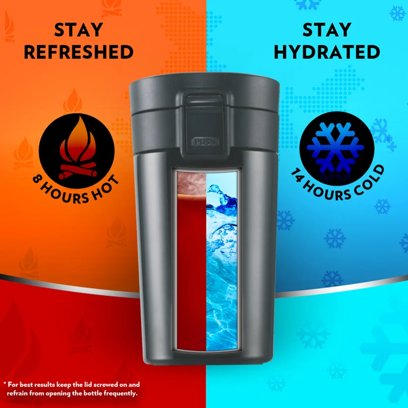 Borosil Coffeemate Insulated Mug – Black - Image 8