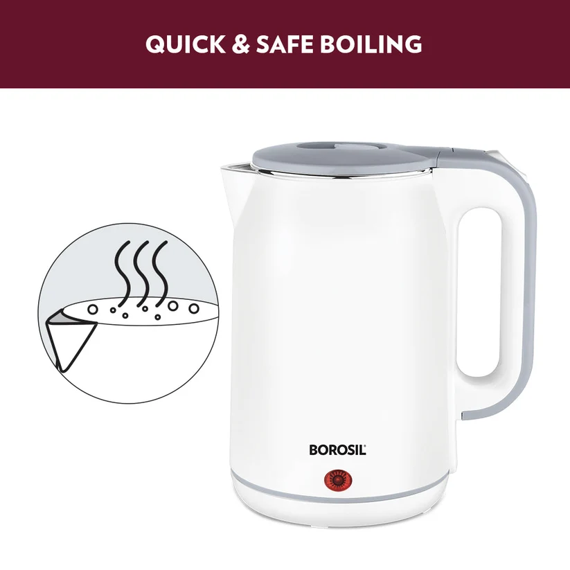 Borosil Cooltouch Electric Kettle 1.8L – 1800W - Image 4